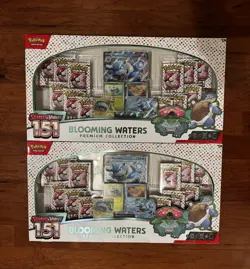 Pokemon Scarlet Violet 151 Blooming Waters Premium Collection 2-Pack, Sealed - Image 1
