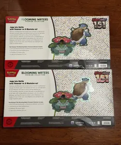 Pokemon Scarlet Violet 151 Blooming Waters Premium Collection 2-Pack, Sealed - Image 2