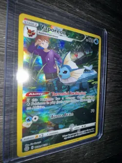 Pokemon TCG Vaporeon TG02/TG30 Trainer Gallery Full art Brilliant Stars NM! - Image 1