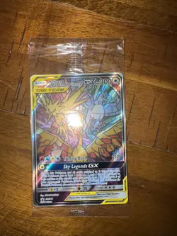 FACTORY SEALED Pokemon TCG Moltres & Zapdos & Articuno GX SM210 Promo - Image 1