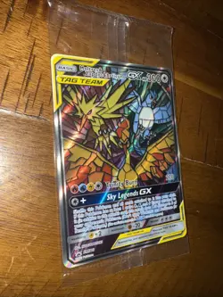 FACTORY SEALED Pokemon TCG Moltres & Zapdos & Articuno GX SM210 Promo - Image 2