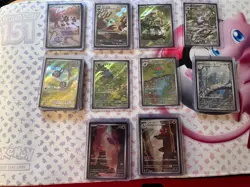 Pokemon TCG Scarlet & Violet 151 Full Art Ultra Rare 10 Card Lot All MINT - Image 2