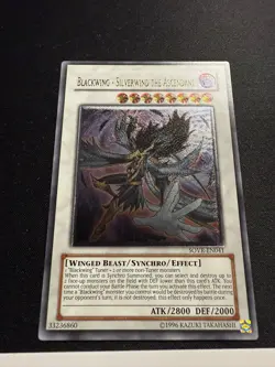 Blackwing - Silverwind The Ascendant - Ultimate Rare SOVR-EN041 - YuGiOh - Image 2