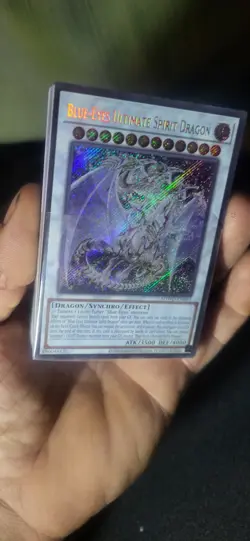 Blue-Eyes Ultimate Spirit Dragon Quarter Century Secret Rare SDWD-EN043... - Image 3