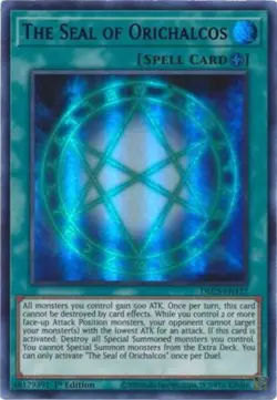 Yugioh! LP The Seal of Orichalcos (Blue) - DLCS-EN137 - Ultra Rare - 1st Edition - Image 1