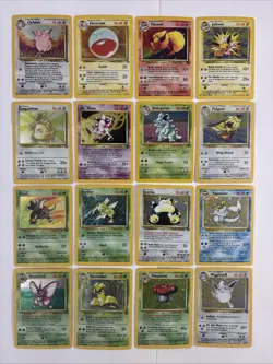 100% Complete Jungle Set ALL 64/64 - 1999 WOTC Pokemon Card TCG Pikachu Eevee+NM - Image 2