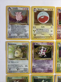 100% Complete Jungle Set ALL 64/64 - 1999 WOTC Pokemon Card TCG Pikachu Eevee+NM - Image 4