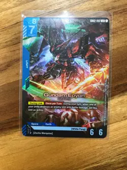 Gundam Epyon (GD02-002) [Foil] (NM) - Gundam Card Game - Dual Impact (ENG) - Image 1