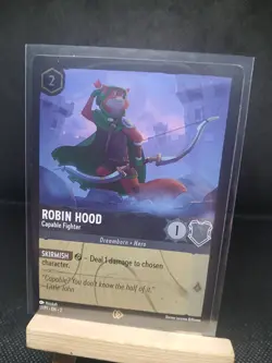 Robin Hood - Capable Fighter 17 Disney Lorcana Promo Cards Cold Foil - Image 1