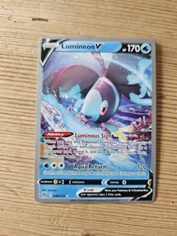 Pokemon Lumineon v TCG Card 040/172 Yokohama World Championships 2023 - Image 1
