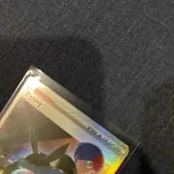 Pokemon TCG Penny Paldean Fates Trainer Holo Card 239/091 Illustration Rare - Image 3
