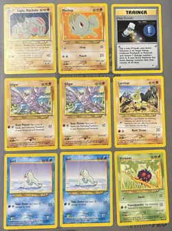 Pokemon Neo Destiny Lot 9 Cards - Image 1