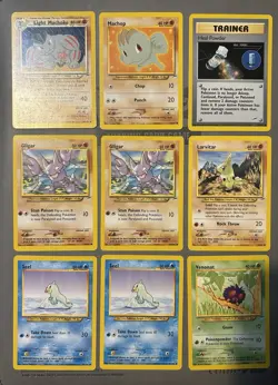 Pokemon Neo Destiny Lot 9 Cards - Image 2