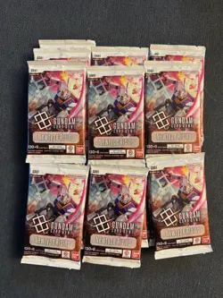 Gundam Card Game Newtype Rising (GD01) Booster Packs Lot of 24 English GCG - Image 1