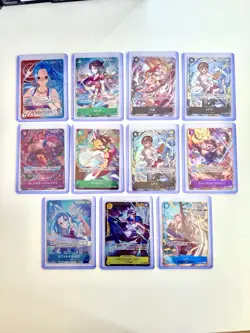 One Piece Eb-03 Card lot Alt Art Japanese NM Vivi Boa Robin ++ Lot 2 - Image 1