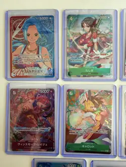 One Piece Eb-03 Card lot Alt Art Japanese NM Vivi Boa Robin ++ Lot 2 - Image 2