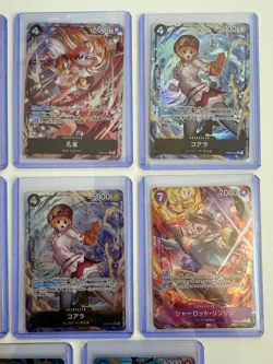One Piece Eb-03 Card lot Alt Art Japanese NM Vivi Boa Robin ++ Lot 2 - Image 3