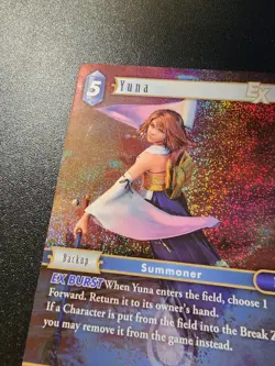 Yuna 1-176H Foil Final Fantasy Trading Card Game Opus 1 FFTCG English - Image 2