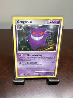 Gengar 17/99 Regular Rare Arceus 2009 Vintage Pokemon TCG Card LP - Image 1