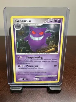 Gengar 17/99 Regular Rare Arceus 2009 Vintage Pokemon TCG Card LP - Image 4