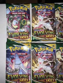 pokemon sword and shield evolving skies 16 10 Card Packs - Image 2
