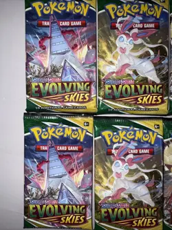 pokemon sword and shield evolving skies 16 10 Card Packs - Image 4