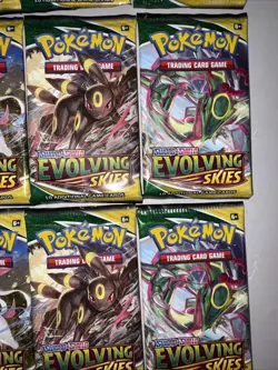 pokemon sword and shield evolving skies 16 10 Card Packs - Image 5