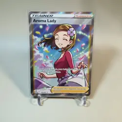 Aroma Lady Evolving Skies Holo Ultra Rare Card 199/203 Pokemon TCG Near Mint 🎄 - Image 2