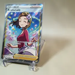 Aroma Lady Evolving Skies Holo Ultra Rare Card 199/203 Pokemon TCG Near Mint 🎄 - Image 5