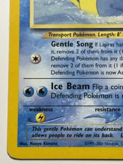 Lapras 12/18 Southern Islands Pokemon Card LP - Image 4