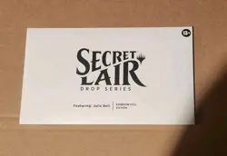 MTG Secret Lair Featuring Julie Bell Rainbow FOIL Sealed New Magic the Gathering - Image 1