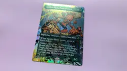 MTG Spider-Ham, Peter Porker SPM Spiderman Rare Borderless FOIL HOLO 0201 - Image 2