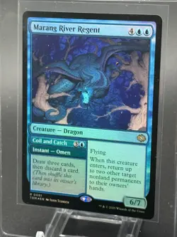 Marang River Regent 0051 Magic The Gathering Tarkir Dragonstorm **FOIL** - Image 1