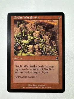 Goblin War Strike - Regular #96 LP Scourge MTG - Image 1