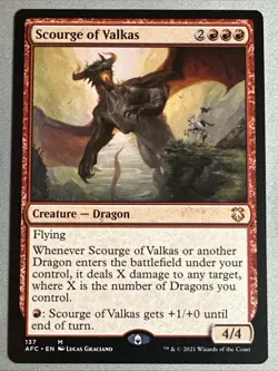 MTG / Scourge of Valkas / AFC / #137 / Regular / Mythic / NM - Image 1