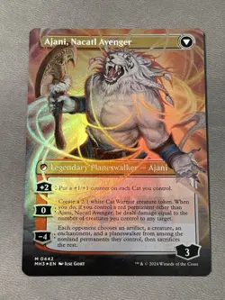 Ajani, Nacatl Pariah (Borderless) Foil NM Modern Horizons 3 MTG - Image 2