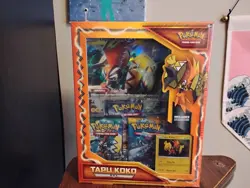 Pokemon Tapu Koko Sun & Moon Box - Factory Sealed - 3Packs - Image 1