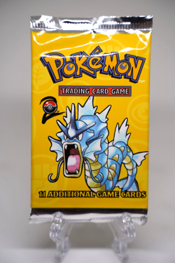 Pokemon TCG Base Set 2 Booster Pack 2000 Gyarados Art WOTC Vintage Sealed - Image 2