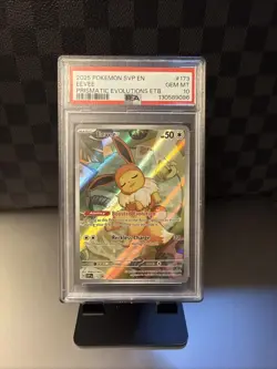 Pokemon Eevee Promo #173 SVP Prismatic Evolutions ETB PSA 10 Gem Mint 2025 - Image 1