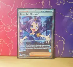 Pokemon Mega Evolution - Acerola's Mischief 165/132 - Full Art Trainer - English - Image 1