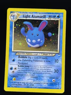 Pokemon TCG Light Azumarill Neo Destiny 13/105 Holo Unlimited Holo Rare - Image 1