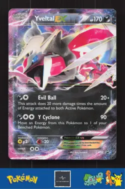 2016 Pokemon XY Promo XY150 Yveltal EX - Image 1