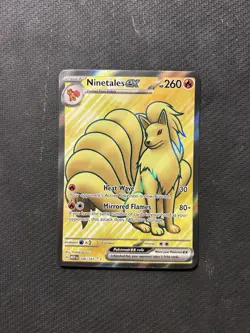 Pokemon TCG Ninetales ex 186/165! NM Condition! See Description! - Image 1