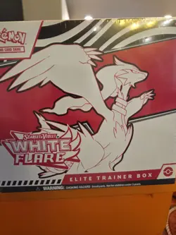 Pokemon Scarlet & Violet White Flare Elite Trainer Box ETB-FACTORY SEALED - Image 1
