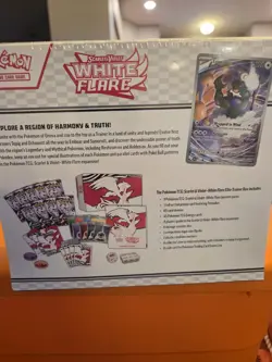 Pokemon Scarlet & Violet White Flare Elite Trainer Box ETB-FACTORY SEALED - Image 3