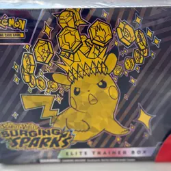 Pokemon TCG Scarlet and Violet Surging Sparks ETB & Booster Bundle Costco 2-pack - Image 2