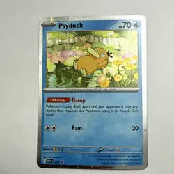 Pokemon TCG - Psyduck 007 Black Star Promo Mega Evolution - NM 1B - Image 1