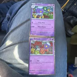 Drifloon 005 and Drifblim 006 MEGA EVOLUTION BLACK STAR PROMO Pokemon TCG M NM - Image 1