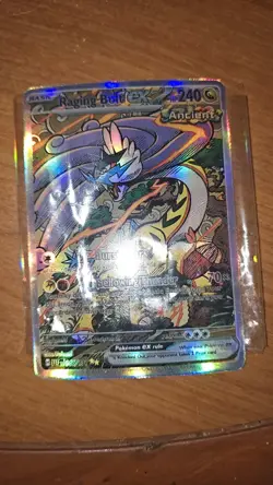 Pokemon TCG Raging Bolt EX 166/131 Sir Prismatic Evolutions NM/M Condition - Image 1