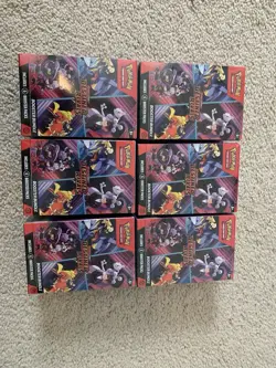 6 Pokemon Scarlet & Violet Destined Rivals Booster Bundle (briankn88) - Image 1